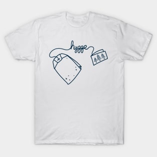 Hygge Tea Bag Hand Lettered T-Shirt